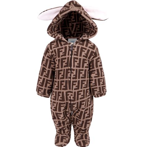 fendi onesie baby